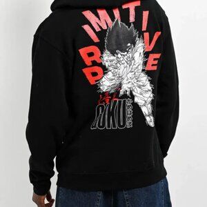Primitive x Dragon Ball Z Goku Energy Zip Hoodie Men's Medium Unisex Anime Merch